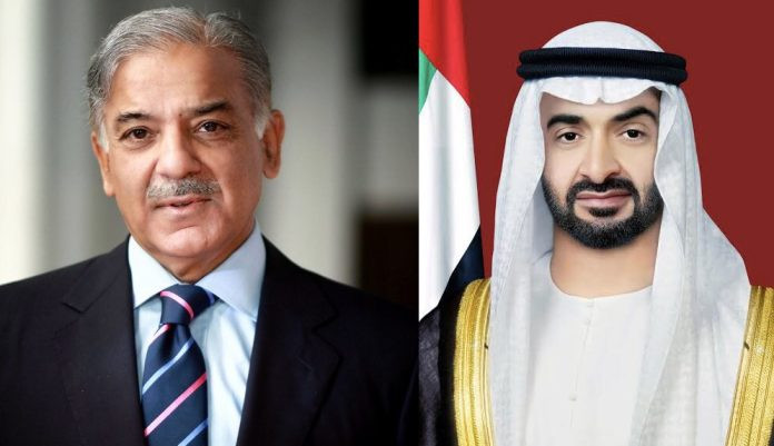 prime minister shehbaz sharif says pakistan and the uae are brotherly countries and keen to further strengthen their multifaceted relationship photo file