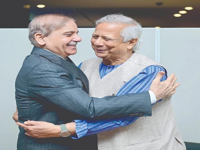pm shehbaz sharif meets bangladesh s chief adviser professor muhammad yunus in new york photo nni