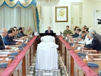prime minister shehbaz sharif chairs a meeting to review the implementation of government announced austerity measures in light of the current regional situation on tuesday photo pid
