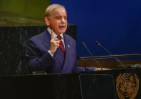 prime minister shehbaz sharif addresses the 81st united nations general assembly unga at un headquarters in new york city us september 25 2026 photo reuters