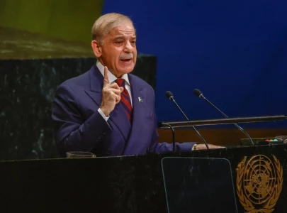 pm shehbaz urges middle east peace warns india against weaponizing water at unga pm shehbaz urges middle east peace warns india against weaponizing water at unga