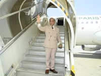 prime minister shehbaz sharif departs for bishkek kygyzstan for a three day official visit august 31 2026 photo pmo