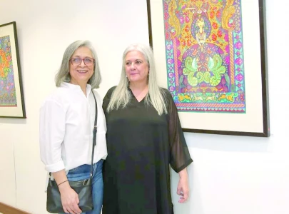 shehnaz sheikh s solo art show wins praises shehnaz sheikh s solo art show wins praises