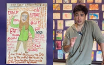 shehzad roy launches wall of secrets to help schools identify child abuse through art