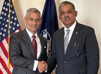 pak envoy us official discuss steps to deepen bilateral ties pak envoy us official discuss steps to deepen bilateral ties