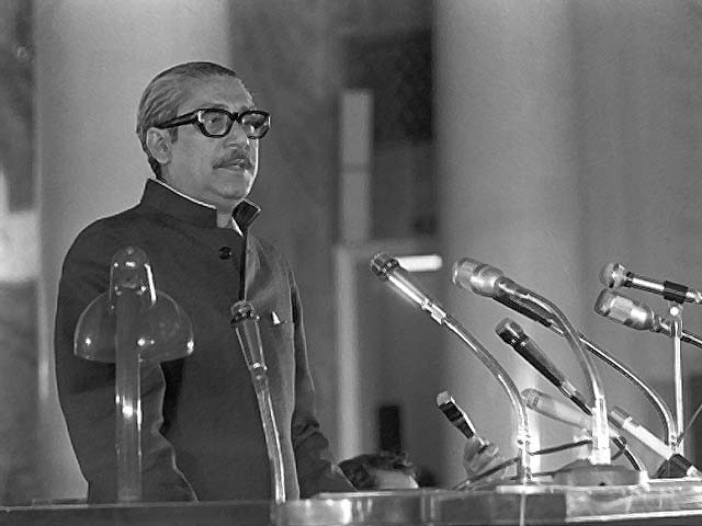 sheikh mujibur rahman on a visit to the ussr photo afp