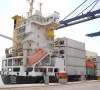 karachi port handles 20 000 teu mega vessel
