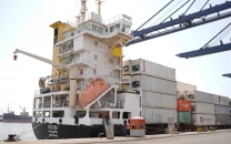 first pakistan bound container vessel reaches karachi after strait of hormuz reopening