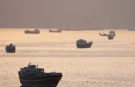 ships and boats in the strait of hormuz musandam oman may 1 2026 photo reuters