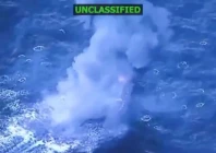 a video grab shows the destruction of allegedly drug boat in pacific photo yahoo news