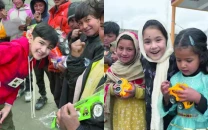 shiraz muskan bring eidi joy to village children shiraz muskan bring eidi joy to village children