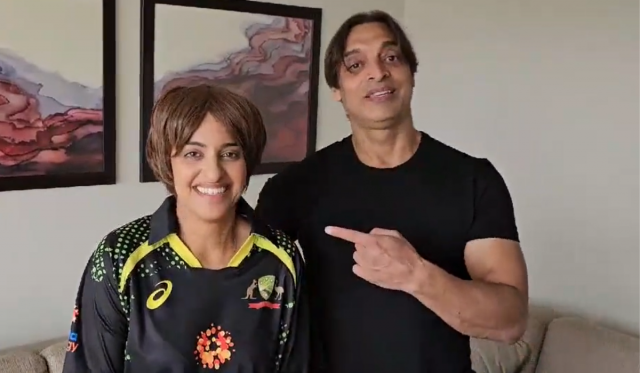 caught the culprit shoaib akhtar bowled over by run in with lookalike caught the culprit shoaib akhtar bowled over by run in with lookalike