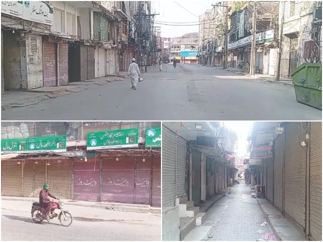 a shutter down strike observed in solidarity with palestinians in rawalpindi brings business activities in various markets across rawalpindi to a standstill photos express a shutter down strike observed in solidarity with palestinians in rawalpindi brings business activities in various markets across rawalpindi to a standstill photos express