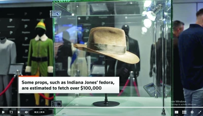 hit movies memorabilia up for auction in london