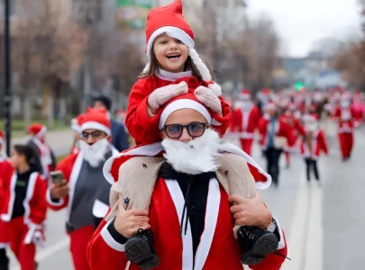 tracking santa s journey around the world in multiple languages