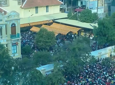 crowd crush in cambodia s lunar new year charity event claims four lives