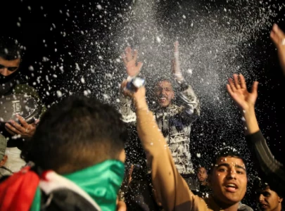 palestinian social media users react to gaza ceasefire deal