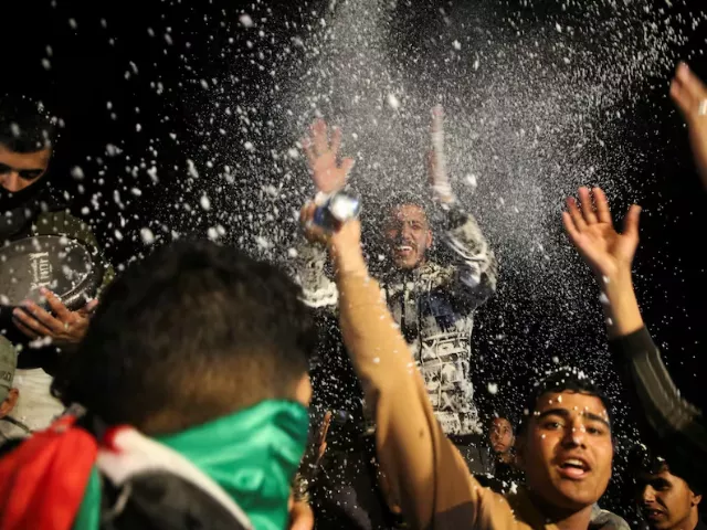 palestinian social media users react to gaza ceasefire deal