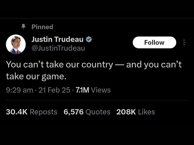 Photo: @Justin Trudeau on X