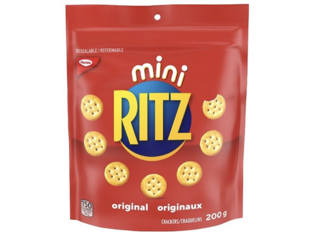 photo original mini ritz crackers cfia recall photo