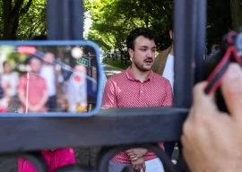 us immigration agents arrest palestinian protester at columbia university us immigration agents arrest palestinian protester at columbia university