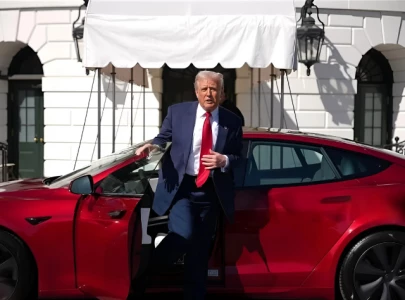 trump promotes purchased tesla at white house to boost musk s slumping company trump promotes purchased tesla at white house to boost musk s slumping company
