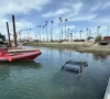 tesla cybertruck submerged in california after driver s blunder