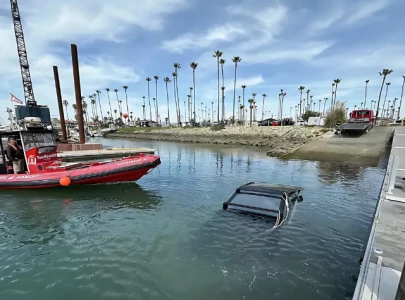 tesla cybertruck submerged in california after driver s blunder tesla cybertruck submerged in california after driver s blunder