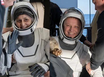 nasa astronauts butch and suni land safely after nine months in space nasa astronauts butch and suni land safely after nine months in space