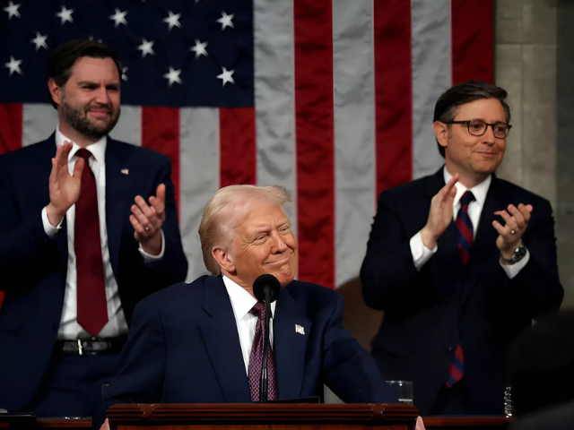 photo us president donald trump addresses a joint session of congress at the us capitol