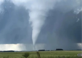 tornado strikes near geopark in china s inner mongolia region
