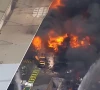 massive blaze erupts in sydney s st marys after gas explosions at industrial site