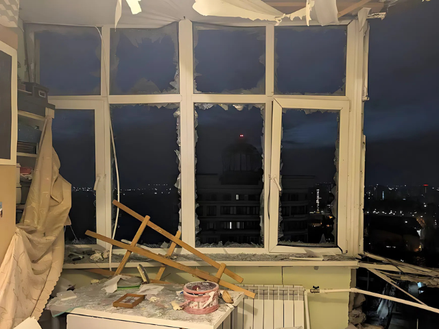 photo an apartment damaged by recent ukraine s drone attack according the local authorities in the course of russia ukraine conflict in ramenskoye in the moscow region reuters