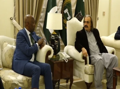 k p cm ali amin gandapur meets un team