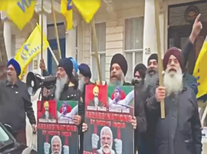 pro khalistan sikhs hindu protesters clash in london