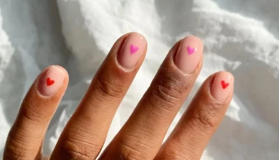11 short nail designs perfect for valentines day