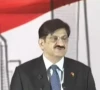 sindh chief minister murad ali shah speaking at an investment conference in china on october 15 2026 photo screengrab