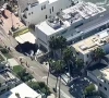 evacuations in la neighbourhood after waves open sinkhole