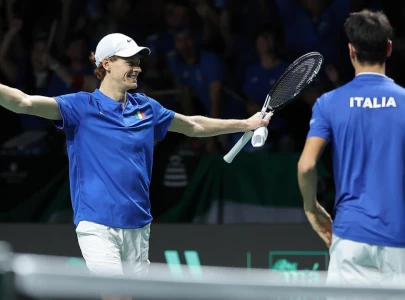 sinner twice beats djokovic to send italy into davis cup final