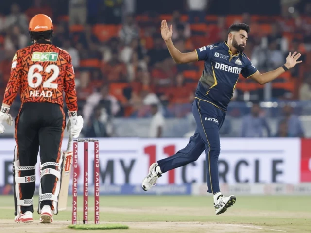 mohammed siraj claimed his best ever ipl figures of 4 17 photo courtesy bcci mohammed siraj claimed his best ever ipl figures of 4 17 photo courtesy bcci