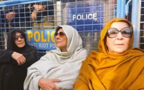 adiala tensions flare again as imran khan s sisters stage fresh sit in outside jail