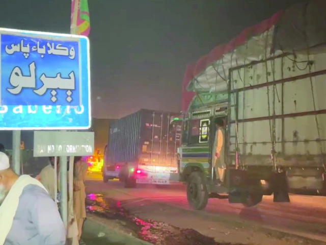 cargo trucks ply on the national highway near babarlo late on tuesday after the lawyers ended their anti canals sit in photo express cargo trucks ply on the national highway near babarlo late on tuesday after the lawyers ended their anti canals sit in photo express