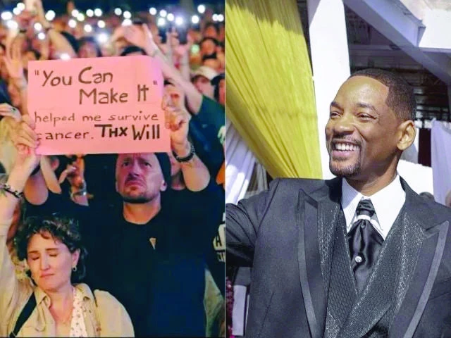 a new will smith concert clip has fans convinced his team used ai crowds photos screengrabs a new will smith concert clip has fans convinced his team used ai crowds photos screengrabs
