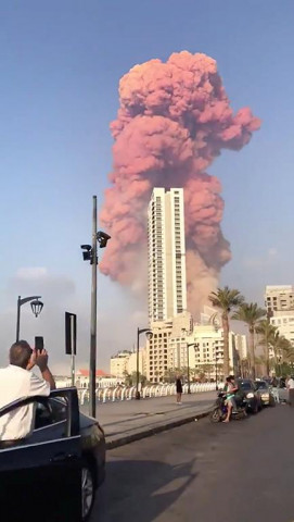 on august 4 two explosions occurred at the beirut port with the powerful second blast sending massive shockwaves through the lebanese city photo file on august 4 two explosions occurred at the beirut port with the powerful second blast sending massive shockwaves through the lebanese city photo file