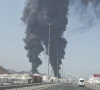 smoke rises from the direction of an energy installation in the gulf emirate of fujairah photo afp