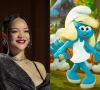rihanna voices smurfette in smurfs movie covers heaven is a place on earth in new trailer