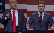 snl premieres with trump parody kimmel controversy and hegseth mockery in season 51 cold open snl premieres with trump parody kimmel controversy and hegseth mockery in season 51 cold open