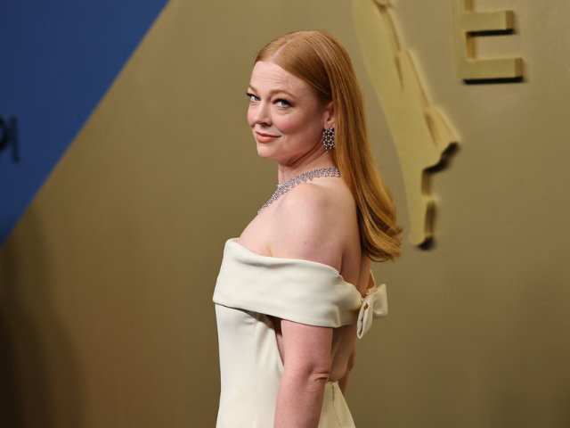 Sarah Snook at the Emmys. PHOTO: Reuters