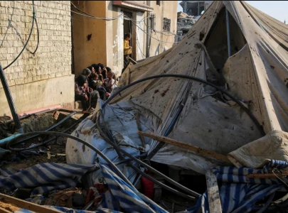 gaza airstrike kills 29 as displaced gather for soccer match