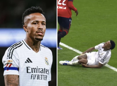 fans fear worst after real madrid s milit o suffers horrific injury against osasuna